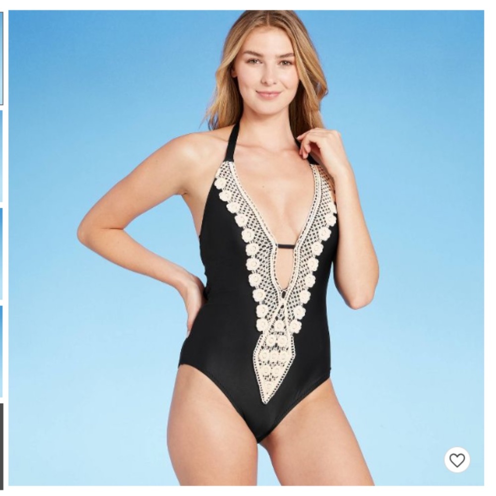 3 FOR $30 - Lace Halter Bathing Suit - Picture 5 of 7